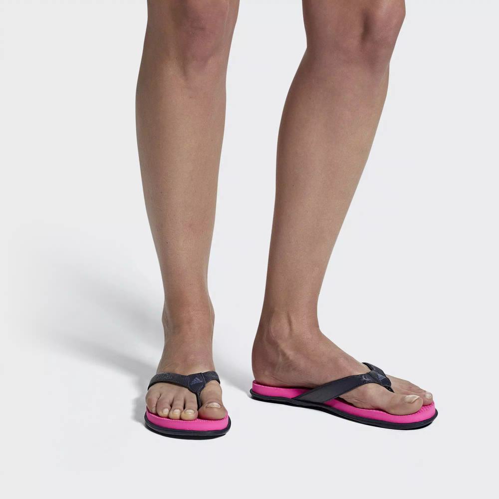 Adidas Cloudfoam One Chancletas Azules Para Mujer (MX-14563)